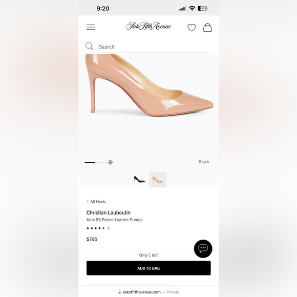 Christian Louboutin Decolette 554 85 Patent Heel Size 39 EU (8.5 US) - Picture 9 of 9